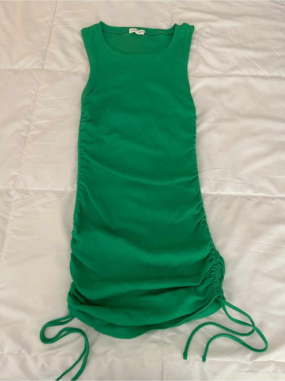 GOOD AMERICAN GREEN DRESS SIZE 2